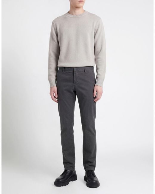 Dondup Gray Trouser for men