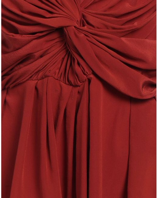 Erika Cavallini Semi Couture Red Top