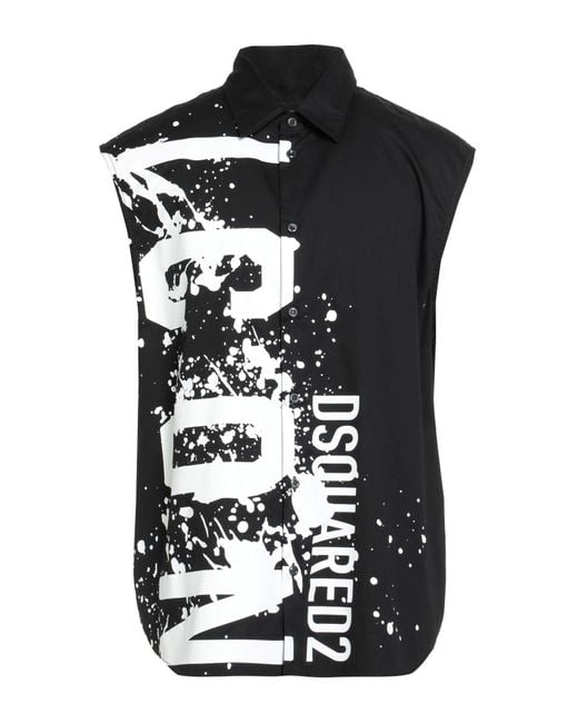 DSquared² Black Shirts for men