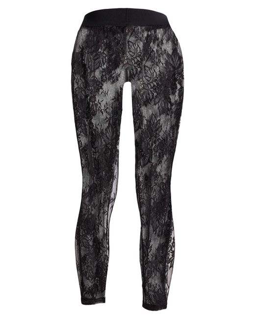 SANCTAMUERTE Black Leggings