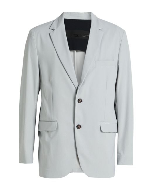 Rrd Gray Light Blazer Polyamide, Elastane for men