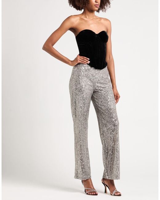 Dixie Gray Pants Polyester