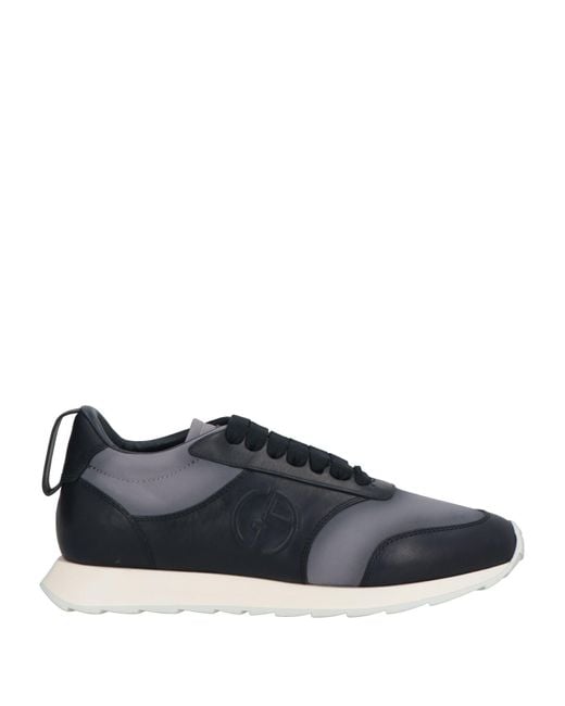 Giorgio Armani Blue Trainers for men