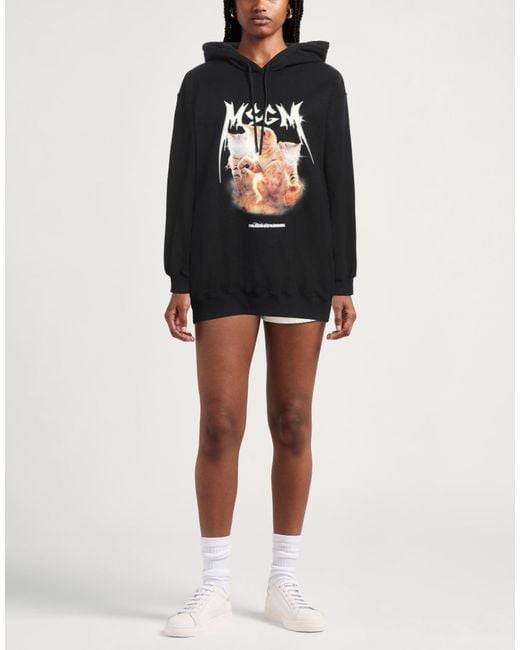 MSGM Black Sweatshirt