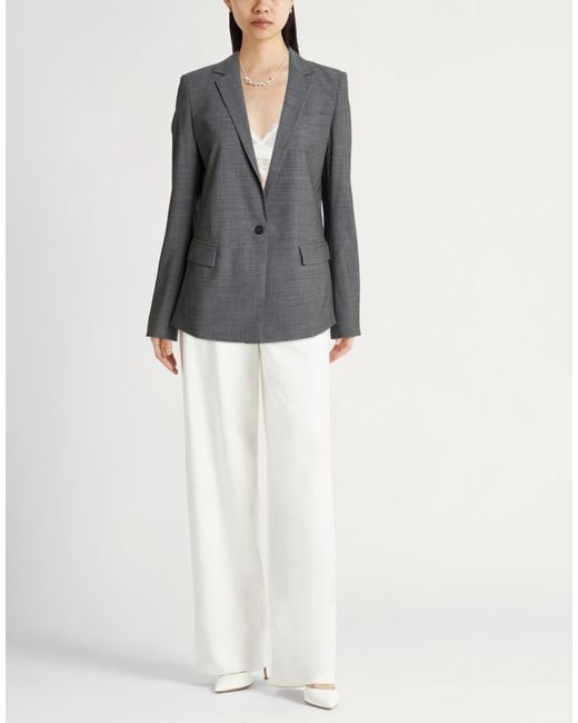 Fabiana Filippi Gray Blazer