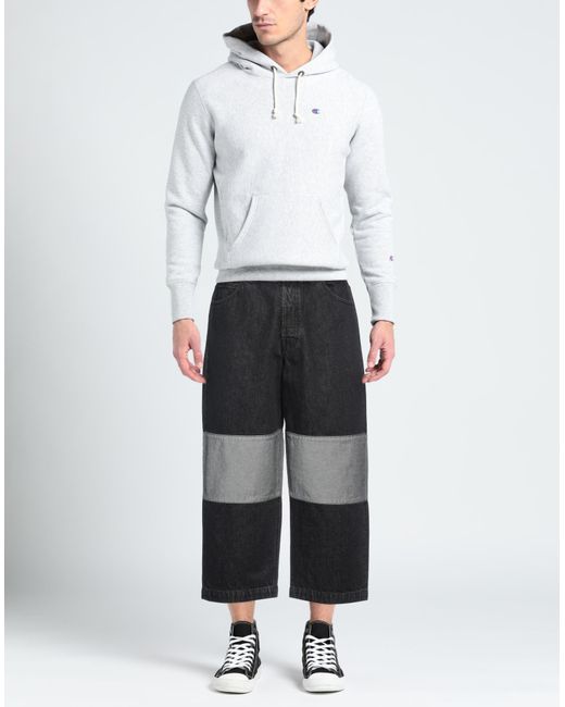 EBIT Gray Jeans Cotton for men