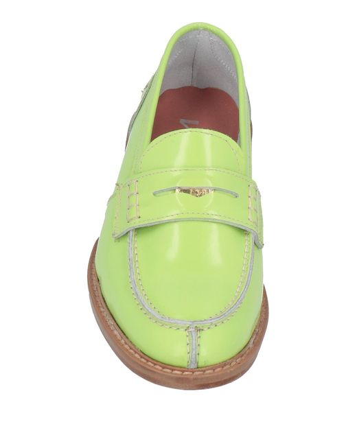 Veni Shoes Green Loafers