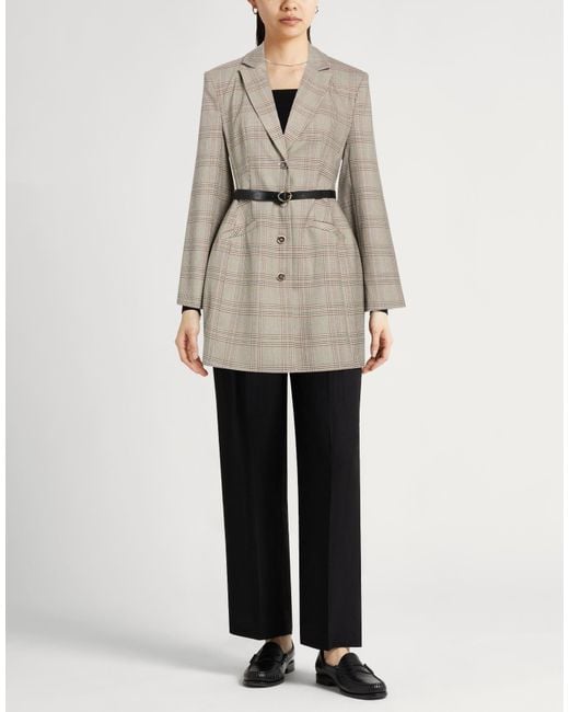 Imperial Natural Overcoat & Trench Coat Polyester, Viscose, Elastane