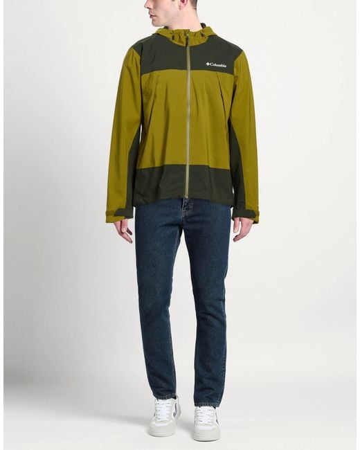 Columbia Green Military Jacket Recycled Polyester for men