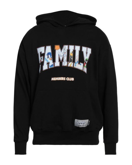 FAMILY FIRST Black Sweatshirt for men