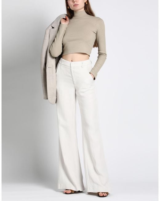 Dondup White Trouser