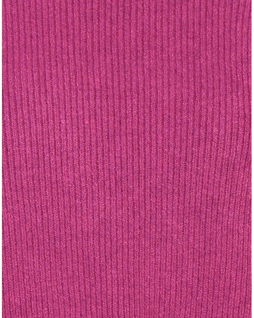 Siste's Purple Turtleneck Viscose, Polyester, Polyamide