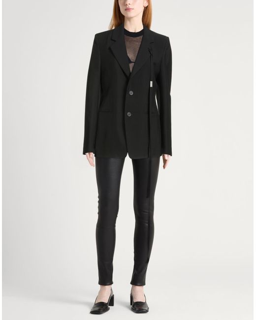 Ann Demeulemeester Black Blazer Viscose