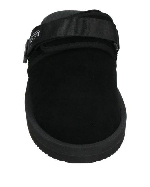 Suicoke Black Mules & Clogs for men