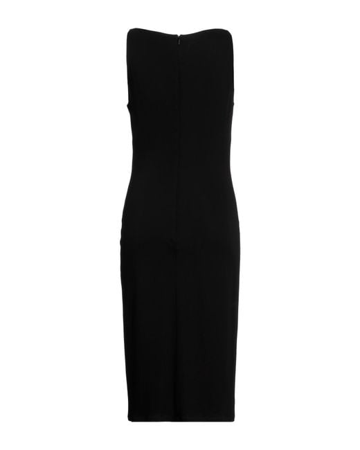 Versace Black Midi Dress