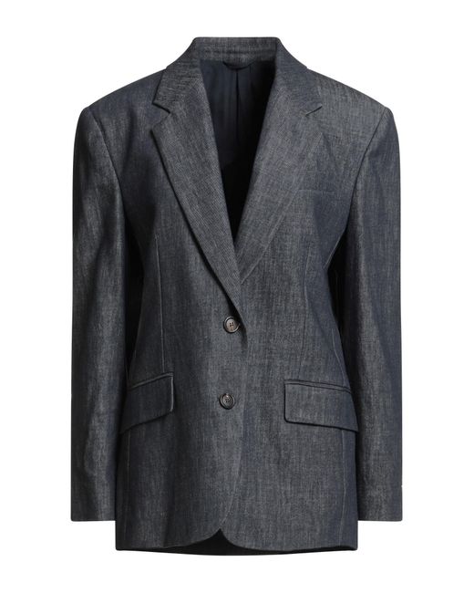 Brunello Cucinelli Black Blazer Cotton, Brass
