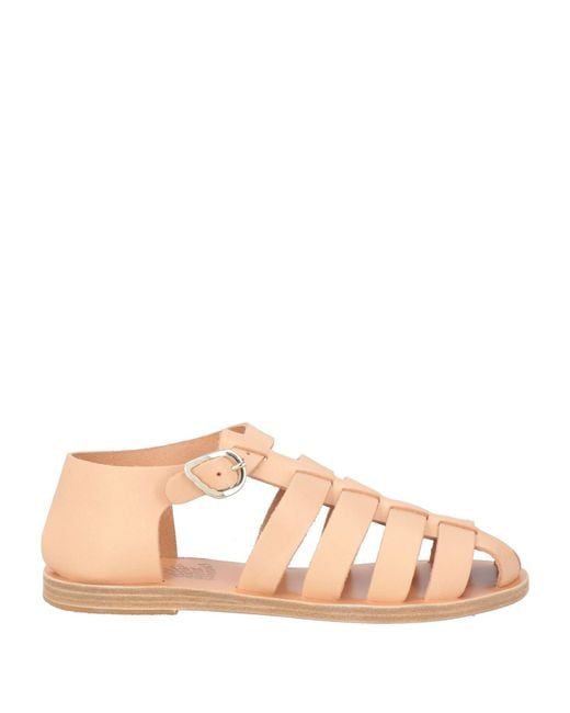 Ancient Greek Sandals Pink Sandals
