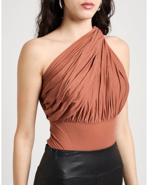 Rick Owens Red Bodysuit