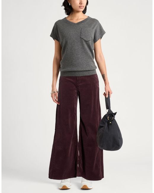 Kaos Purple Pants Cotton, Lyocell, Elastane