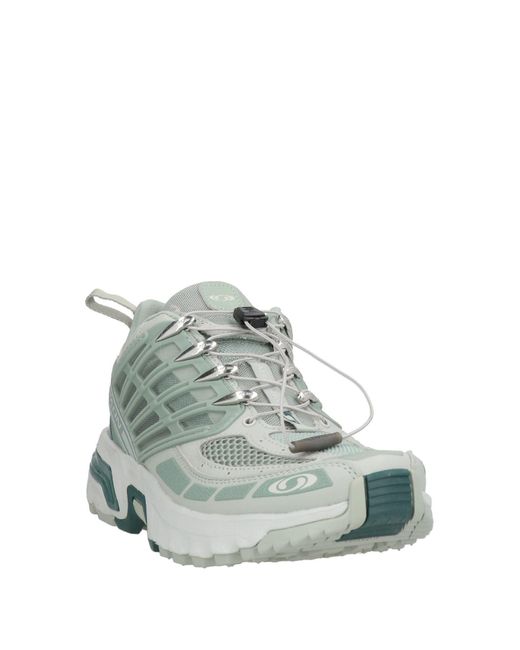 Salomon Green Sneakers Textile Fibers, Synthetisches Material