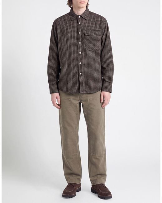 Carrera Gray Dark Shirt Cotton for men