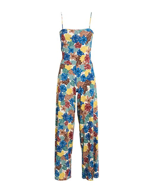 Siyu Blue Jumpsuit Polyamide, Elastane