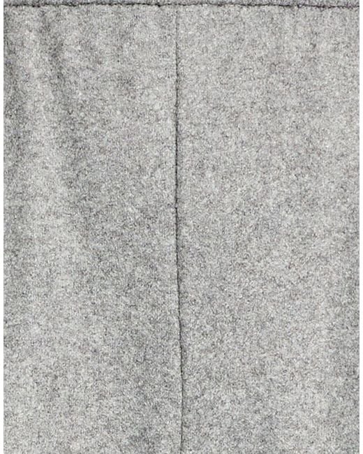 Pinko Gray Pants Polyester, Wool, Elastane