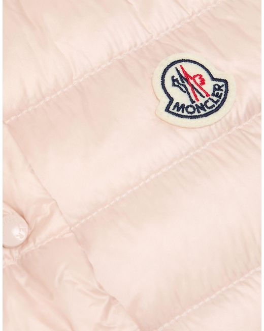 Moncler Pink Light Vest Polyamide
