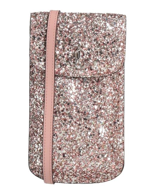 Bolso Con Bandolera Jimmy Choo de color Pink