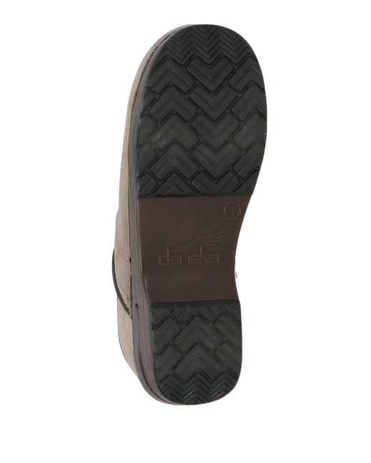 Dansko Gray Mules & Clogs Leather