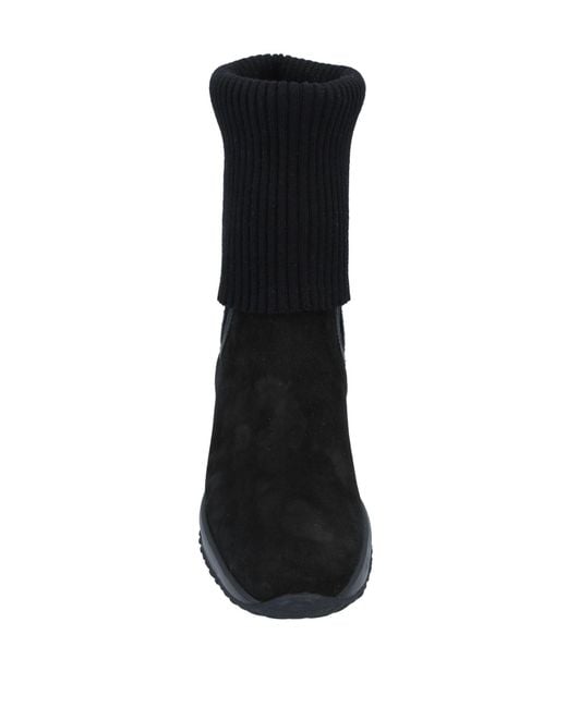 Hogan Black Ankle Boots
