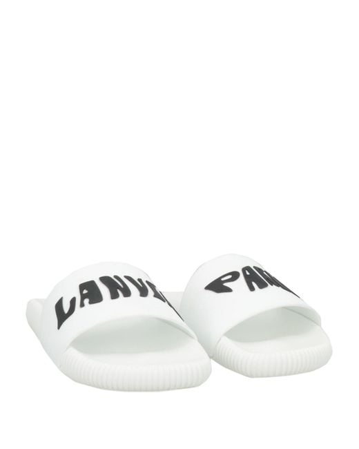 Lanvin White Sandals