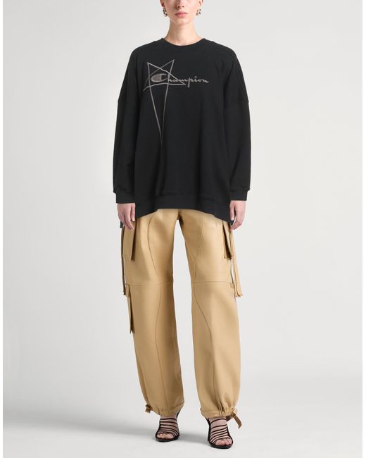 Rick Owens X Champion Black Sweatshirt