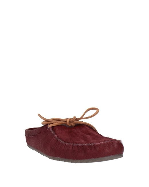 Bibi Lou Red Mules & Clogs
