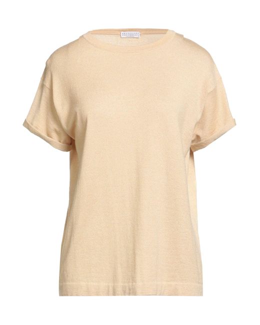 Pullover di Brunello Cucinelli in Natural