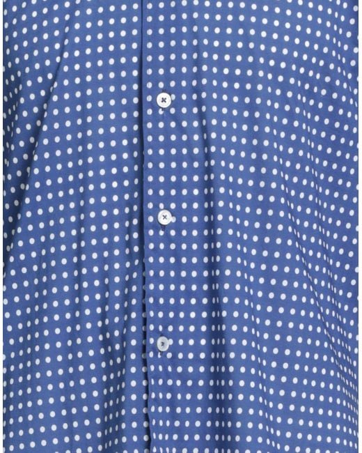 Fedeli Blue Shirt for men
