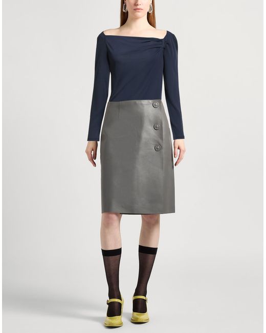 Les Copains Blue Midnight Top Viscose, Polyester