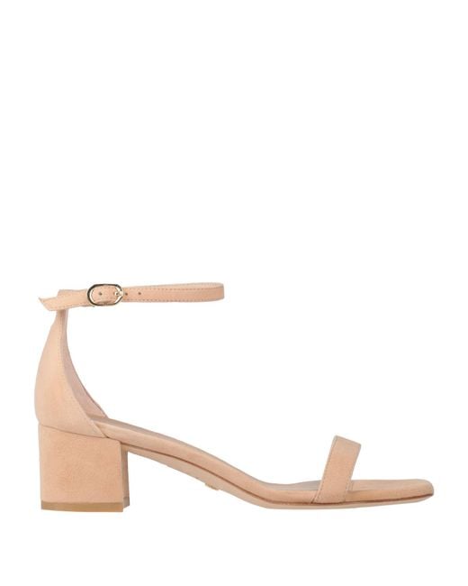 Sandali di Stuart Weitzman in Natural