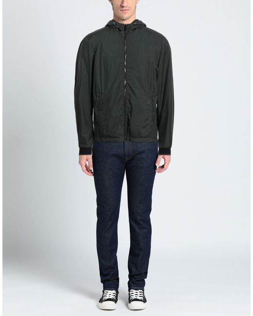 Moorer Black Jacket Polyester, Polyamide, Elastane for men