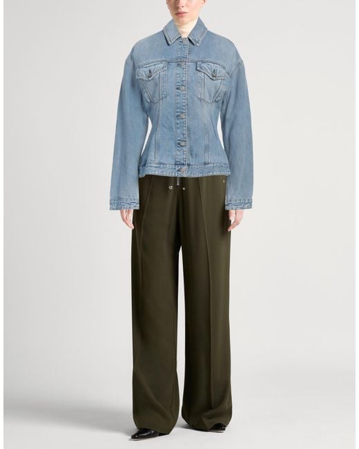 Acne Blue Denim Outerwear