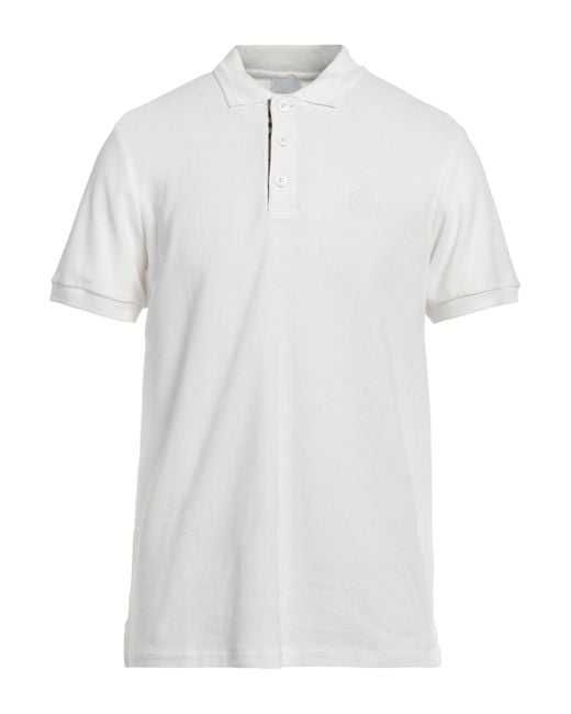 Burberry Poloshirt in White für Herren