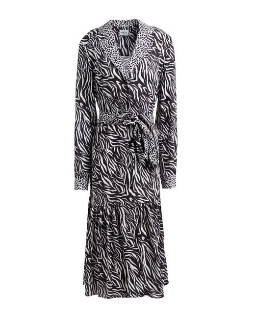 Replay Black Midi-Kleid