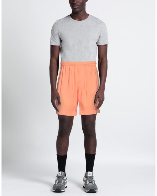 MSGM Orange Shorts & Bermuda Shorts for men