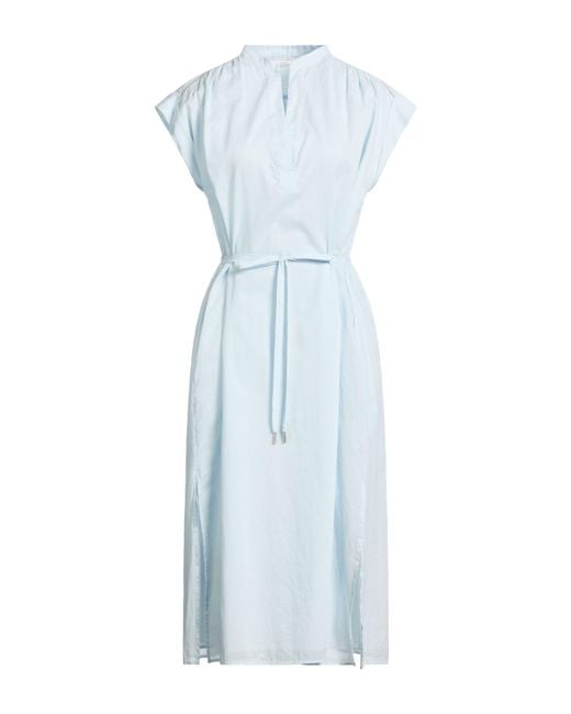 Peserico Blue Midi Dresses
