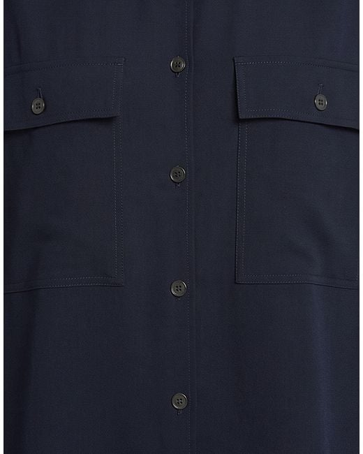 Weekend by Maxmara Blue Midnight Jacket Polyester, Virgin Wool, Elastane