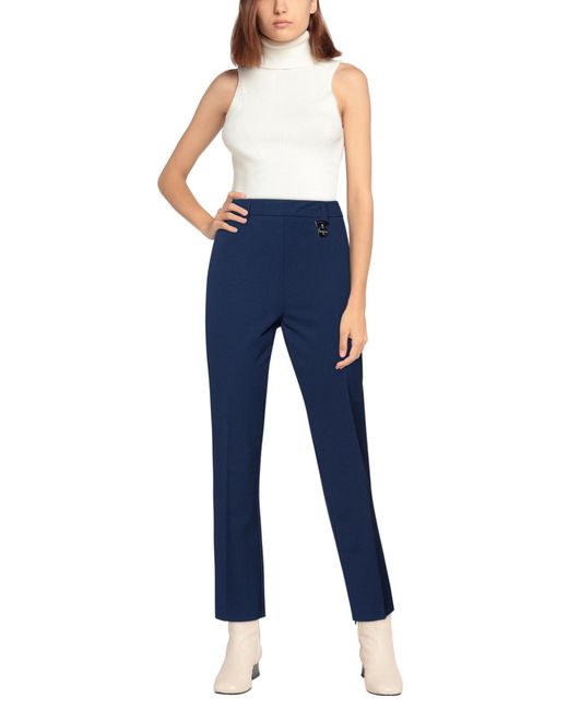 Cristinaeffe Blue Pants Elastomultiester
