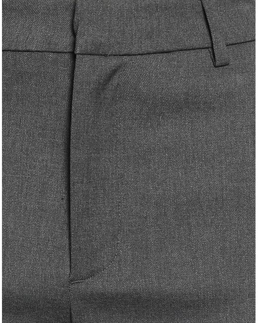 Replay Gray Lead Pants Polyester, Viscose, Elastane for men