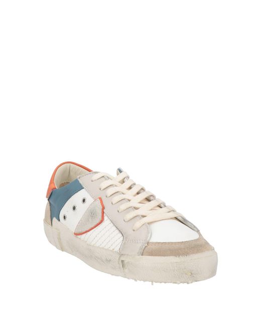 Philippe Model White Trainers for men