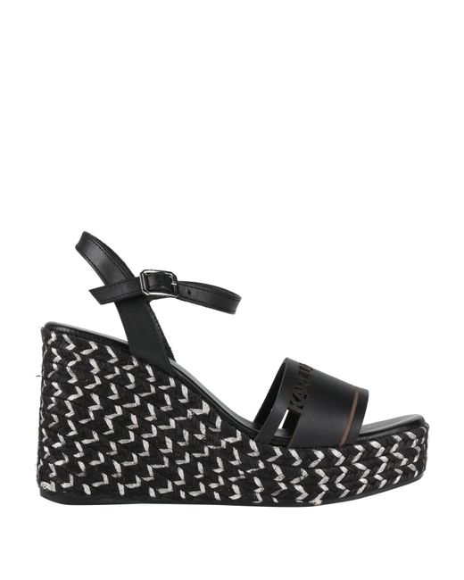 Espadrillas Karl Lagerfeld de color Black