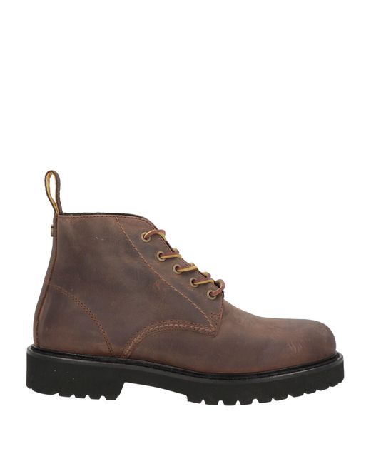 KJØRE PROJECT Brown Ankle Boots for men